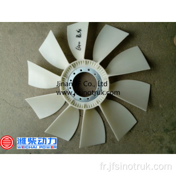61500060131 612600060446 Assemblage de ventilateurs en silicium Weichai Shacman